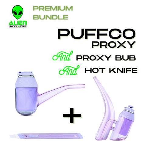 Puffco Proxy Bloom + Bloom Proxy Bub + Bloom Hot Knife