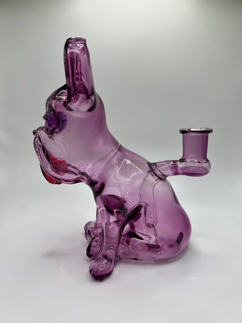 Swanny Glass Purple Frenchie