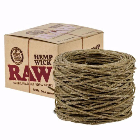 RAW Hemp Wick - 100ft