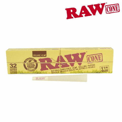 Raw Organic Hemp-32 Pack : 1 1/4