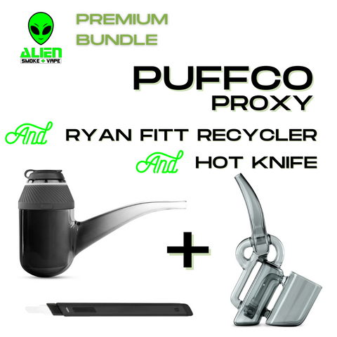 Puffco Proxy + Ryan Fitt Recycler + Hot Knife