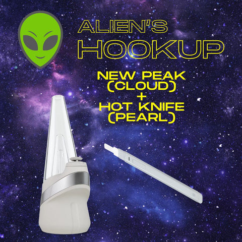 Puffco Peak Bundle: Peak Cloud & Pearl Hot Knife