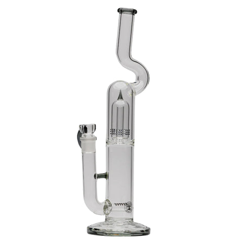 Roots Glass Single Stem Grid Perc w/ Natty Neck