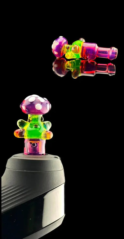 Iridescent Glass: Royal Jelly X Slyme Shroom Dude NEW Peak/Proxy Joystick Cap