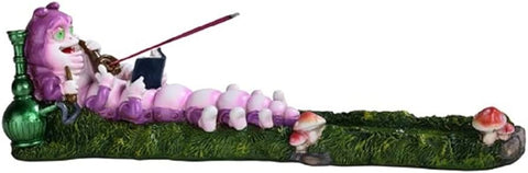 Fantasy Incense Holder - Reading Caterpillar