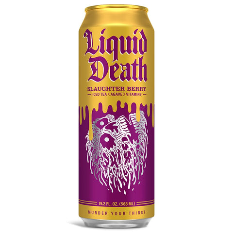 Liquid Death Slaughter Berry Leafer 19.2oz