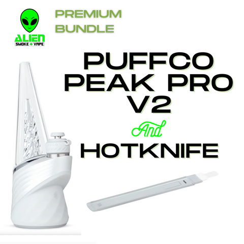 Puffco Peak Pro Pearl With Pearl Hot Knife