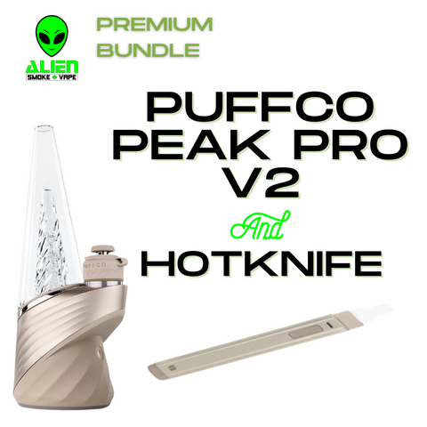 Puffco Peak Pro Desert with Puffco Desert Hot Knife
