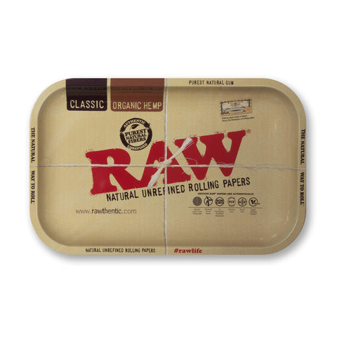 Raw Rolling Tray Small - Classic Organic Hemp