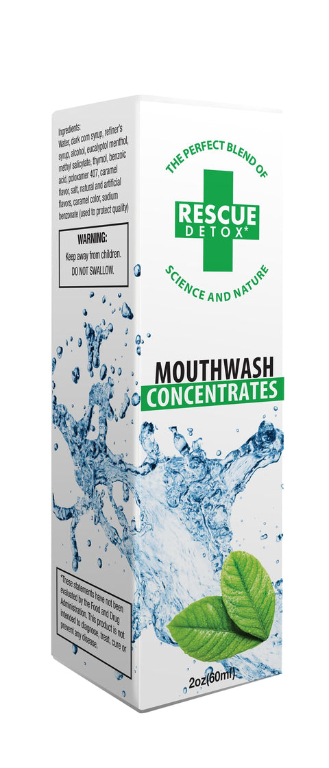 Rescue Detox Mouthwash Concentrate 2oz