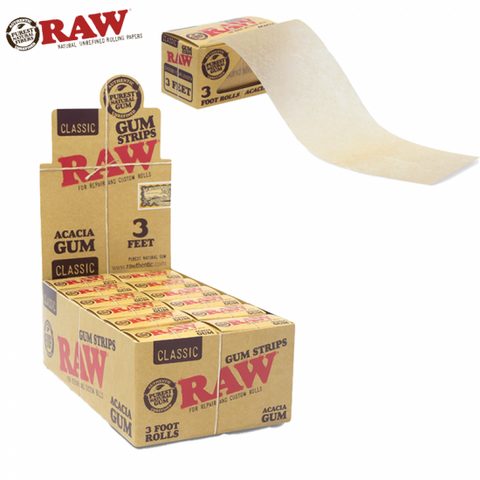 Raw Gum Strips - Acai Gum : 3 Feet