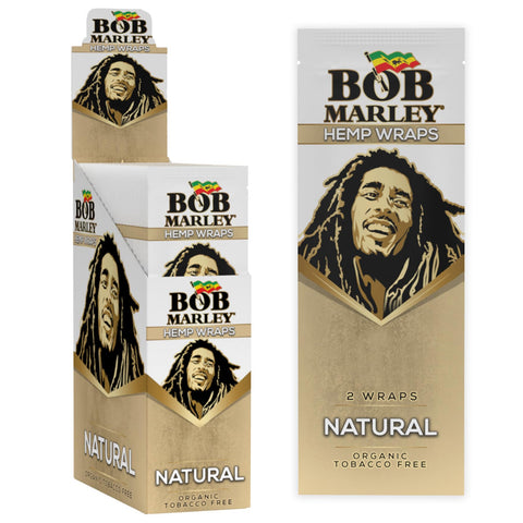 Bob Marley Hemp Wraps - Natural