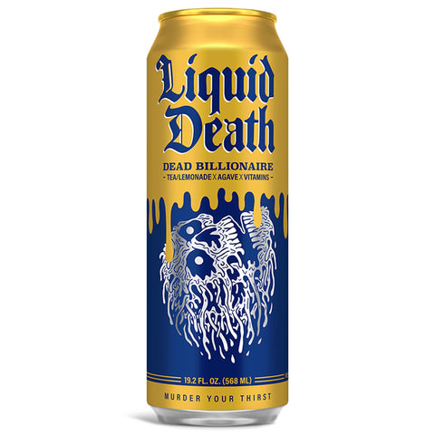 Liquid Death Dead Billionaire Leafer 19.2oz