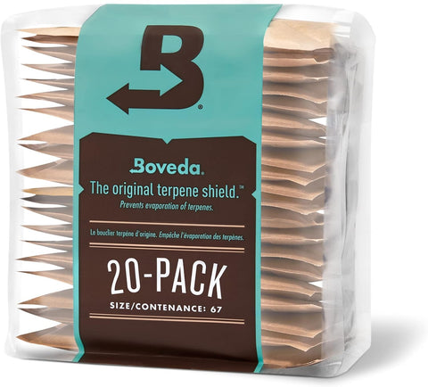 Boveda Humidity Pack 67g - 58% 20pk.