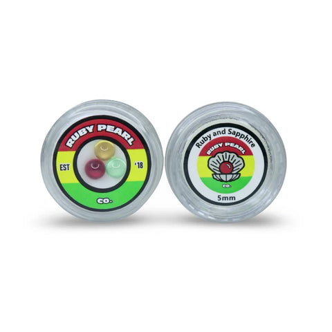 Ruby Pearl Co. - 5mm Rasta Terp Set