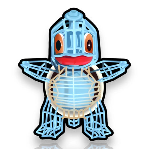 Kid Glass Mood Mat - 3D Print Squirtle