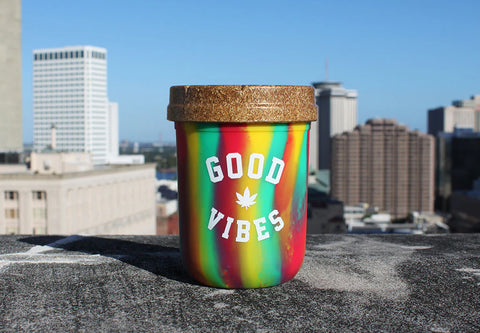 ReStash Jars X Good Vibes - Rasta : 8oz