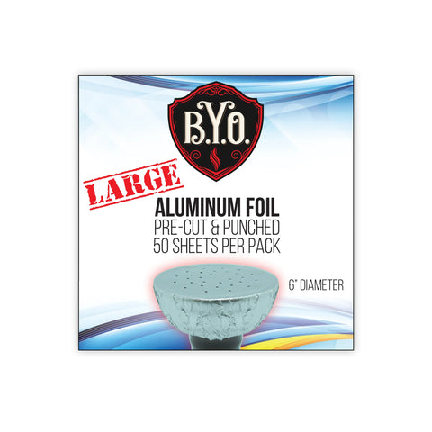 B.Y.O. Aluminum Foil 50 Sheets