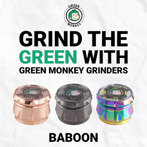 Green Monkey Baboon Grinder 50mm