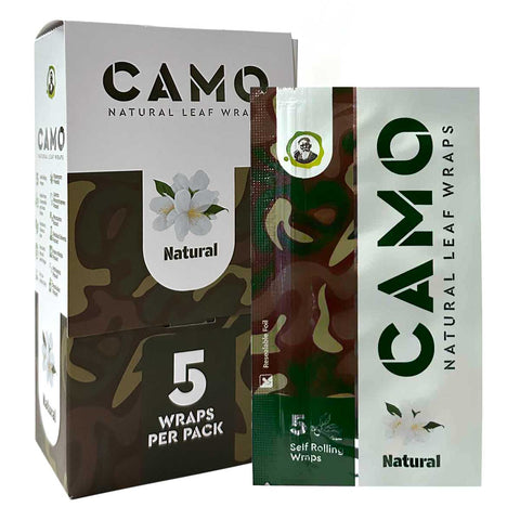 Camo Natural Leaf Wraps