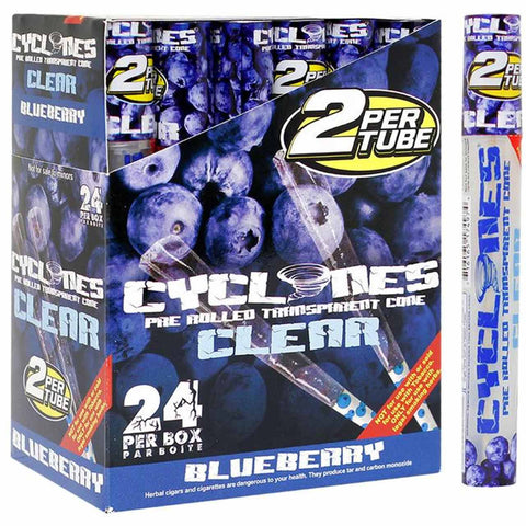 Cyclones Clear - Blueberry