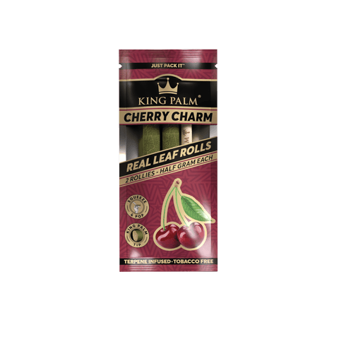 King Palm 2pk - Cherry Charm : 2pk Rollies