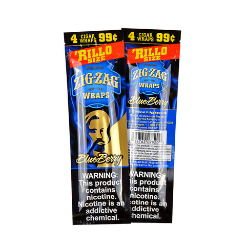 Zig Zag Blueberry Wraps