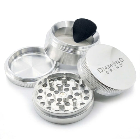 Diamond Grind - Silver Aluminum