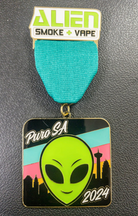 Alien Fiesta Medals