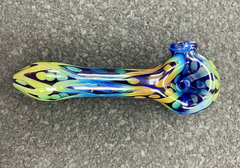 Gold Fume on Cobalt Pipe #2