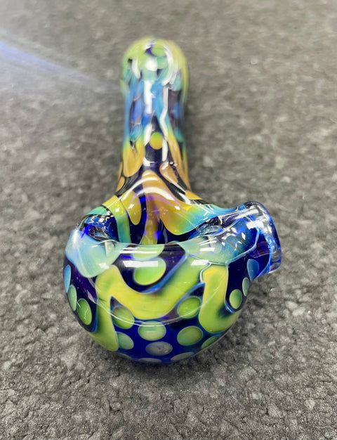 Gold Fume on Cobalt Pipe #2