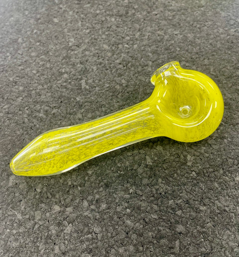 Solid Color Frit Pipe - Yellow