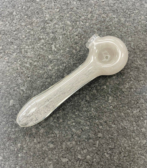 Solid Color Frit Pipe - Light Grey