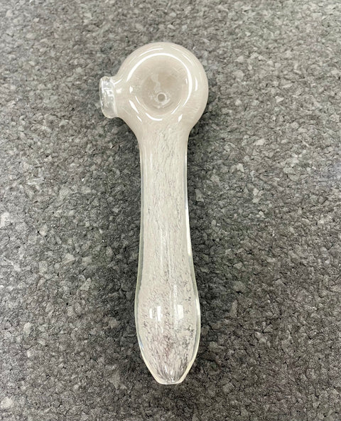 Solid Color Frit Pipe - Light Grey