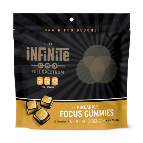 Infinite Gummies (Lemon Tang)-Focus : 60 Pack