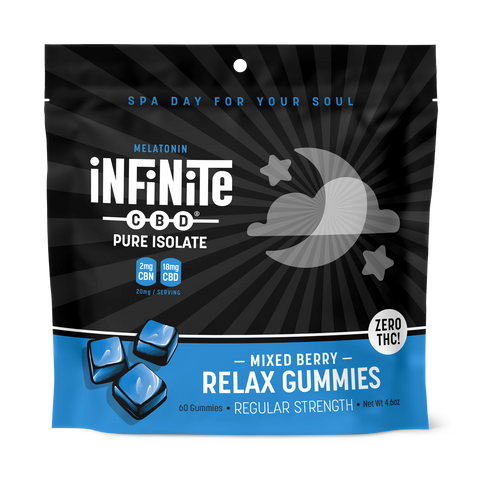 Infinite Gummies (Mixed Berry)-Relax : 60 Pack