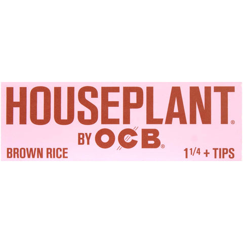 Houseplant By OCB Brown Rice Papers