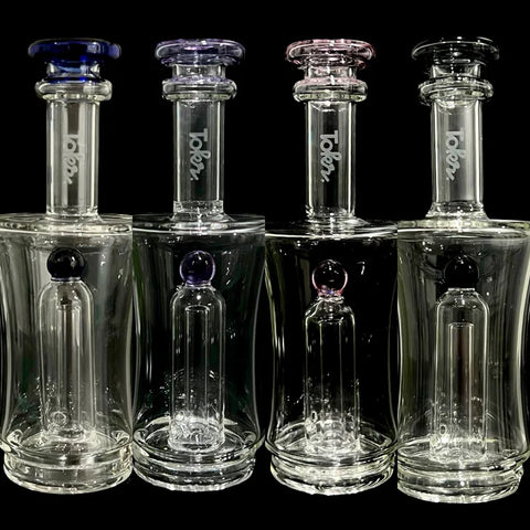 Puffco Top- Dual Accent Can- by Tokr Glass