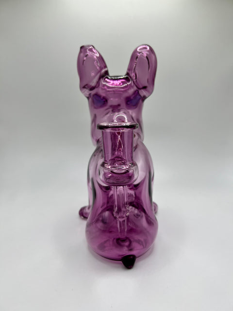 Swanny Glass Purple Frenchie