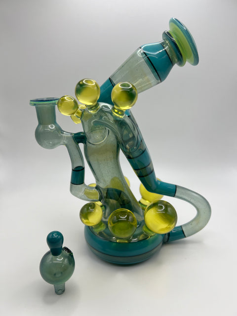 Tuggs Glass - Aqua / Blue Recycler