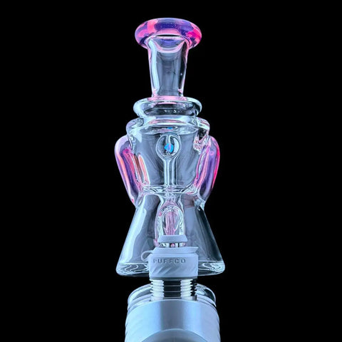 Iridescent Glass: Telemegenta - SUPERIOR Gilcycler Puffco Peak Attachment