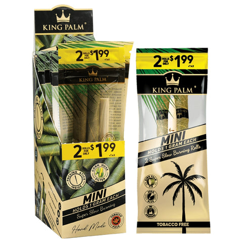 King Palm 2 Mini Rolls $1.99