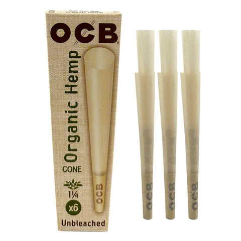 OCB Organic Hemp Cones-1 1/4