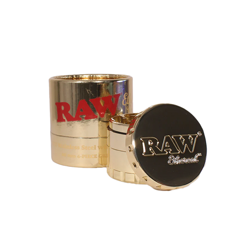 Raw Ethereal Grinder Gold Plating 60mm 4-pc