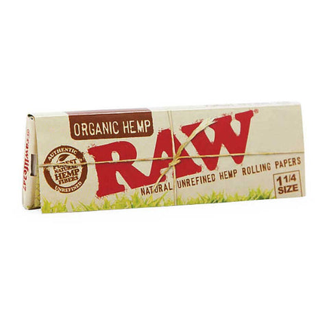 RAW Organic Hemp Papers 1 1/4