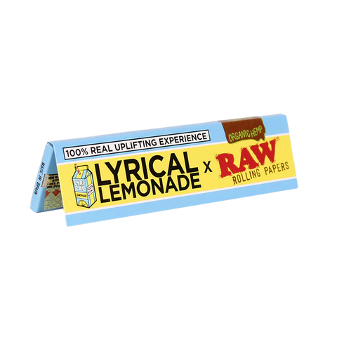Raw X Lyrical Lemonade Organic Hemp Papers