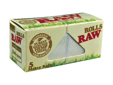 Raw Rolls 5 Meter Organic Hemp Papers