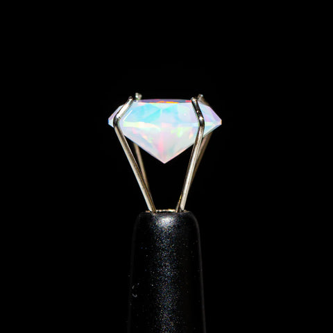 Ruby Pearl Co - Diamond Cut Opal 8mm