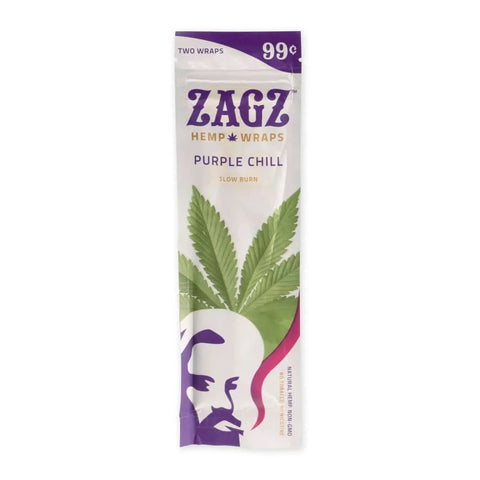 Zagz Hemp Wraps - Purple Chill