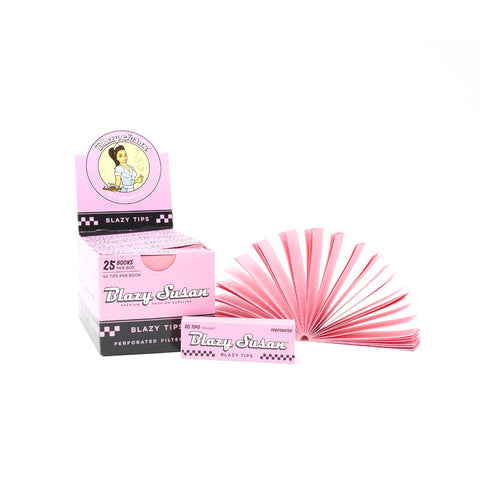 Blazy Susan Pink Tips 50ct